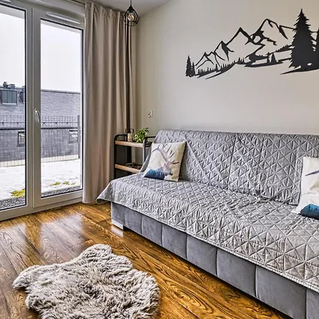 דירה Apartament Przystan Wedrowca Resort C6 Z Pieknym Widokiem I Ogrodkiem I Z Ogolnodostepna Sauna - 5D Apartments *