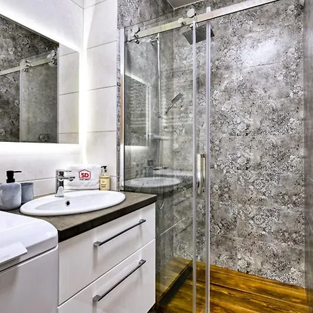 Apartament Przystan Wedrowca Resort C6 Z Pieknym Widokiem I Ogrodkiem I Z Ogolnodostepna Sauna - 5D Apartments Świeradów-Zdrój