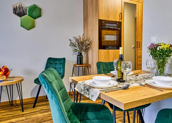 Appartement Przystan Wedrowca C6 Z Pieknym Widokiem I Ogrodkiem - 5d Świeradów-Zdrój